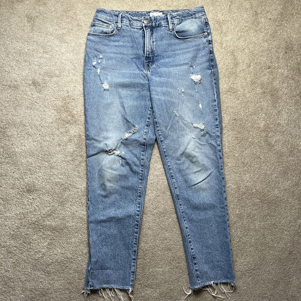 Distressed Blue Women's Jeans